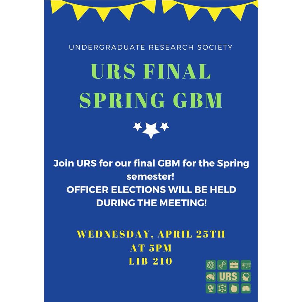 URS Final Spring GBM, April 2018